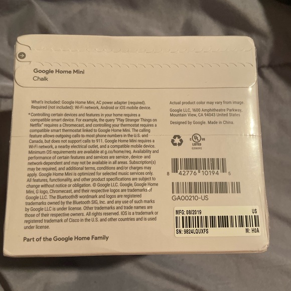 Google Home Mini - Picture 2 of 5